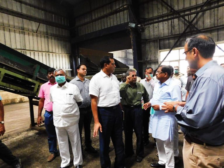 ದೊಡ್ಡಬಿದರಕಲ್ಲು, ಹೆಮ್ಮಿಗೆಪುರ ತ್ಯಾಜ್ಯ ಸಂಸ್ಕರಣಾ ಘಟಕ್ಕೆ ಡಿಸಿಎಂ ಪರಮೇಶ್ವರ್ ಭೇಟಿ