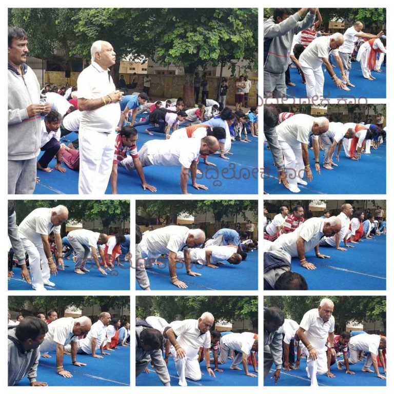 ಜಿಜೆಪಿ ರಾಜ್ಯಾಧ್ಯಕ್ಷ ಬಿಎಸ್ವೈ ರಿಂದ ಭರ್ಜರಿ ಯೋಗ