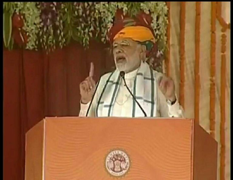 ಮಧ್ಯಪ್ರದೇಶದ ಬೃಹತ್ ನೀರಾವರಿ ಯೋಜನೆಗೆ ಚಾಲನೆ ನೀಡಿದ ಮೋದಿ!