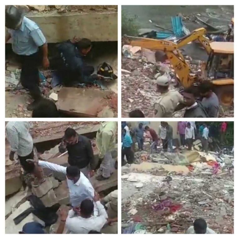 ಕಟ್ಟಡ ಕುಸಿತ: ಐವರು ಸಾವು, ಹಲವರಿಗೆ ಗಂಬೀರ ಗಾಯ