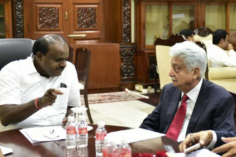 ಸಿಎಂ ಭೇಟಿಯಾದ ಅಜೀಂ ಪ್ರೇಮ್‌ಜೀ ಹಲವು ವಿಚಾರಗಳ ಬಗ್ಗೆ ಚರ್ಚೆ!