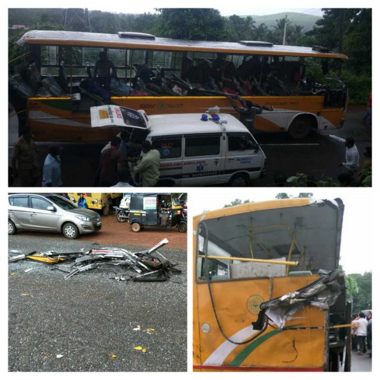 ಲಾರಿ, ಬಸ್ ನಡುವೆ ಭೀಕರ ಅಪಘಾತ ಐವರು ದುರ್ಮರಣ!