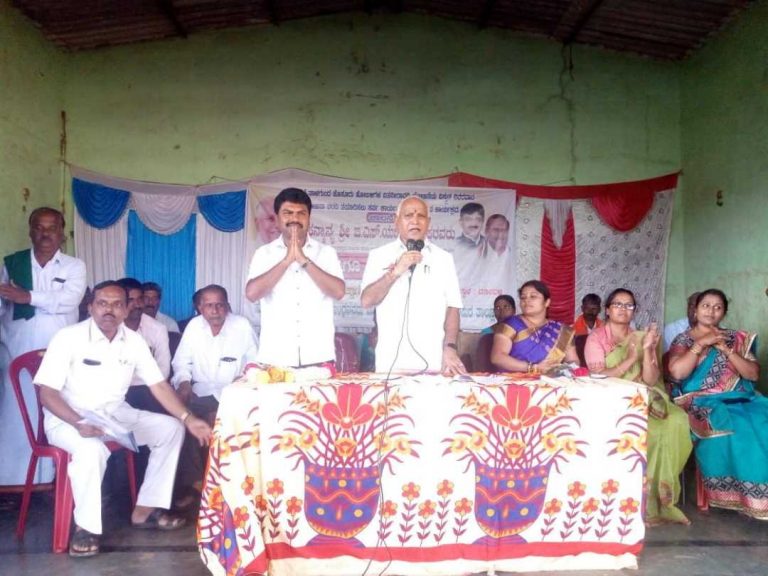 ಶಿವಮೊಗ್ಗ ಕ್ಷೇತ್ರಕ್ಕೆ‌ ಬಿ.ವೈ ರಾಘವೇಂದ್ರ ಅಭ್ಯರ್ಥಿ: ಬಿಎಸ್ವೈ