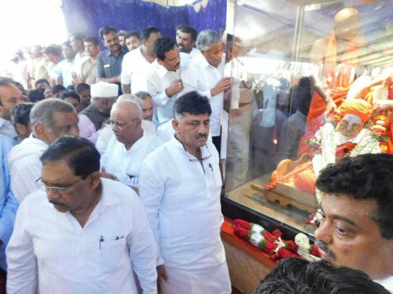 ಸಿದ್ಧಗಂಗಾ ಶ್ರೀಗಳ ಹುಟ್ಟೂರು ದತ್ತು: ಸಚಿವ ಡಿ.ಕೆ.ಶಿವಕುಮಾರ್ ಘೋಷಣೆ