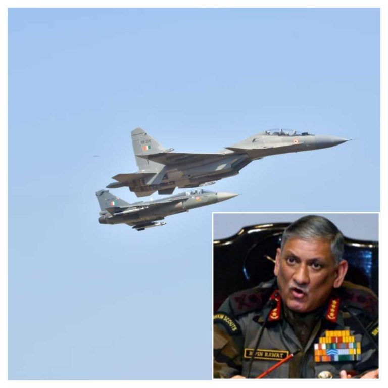 ತೇಜಸ್ ನಲ್ಲಿ ಹಾರಾಡಿದ ಸೇನಾ ಮುಖ್ಯಸ್ಥ ಬಿಪಿನ್ ರಾವತ್!