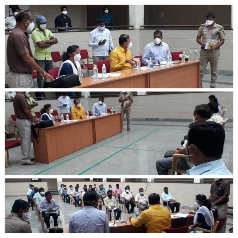 ಮಂಡ್ಯಕ್ಕೆ ಸಚಿವ ನಾರಾಯಣಗೌಡ ದಿಢೀರ್ ಭೇಟಿ:ಕ್ವಾರಂಟೈನ್ ವ್ಯವಸ್ಥೆ ಪರಿಶೀಲನೆ