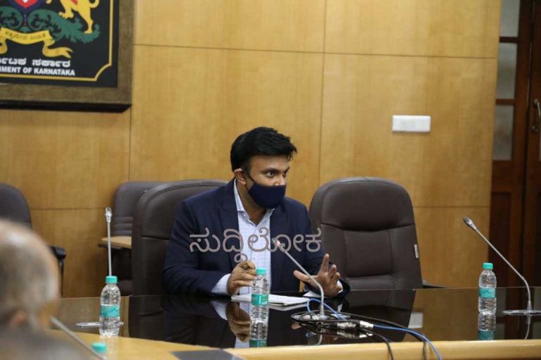 ರೋಗ ಲಕ್ಷಣ ಇಲ್ಲದಿರುವ ಸೋಂಕಿತರಿಗಾಗಿ ಕೋವಿಡ್ ಕೇರ್ ಸೆಂಟರ್ ಸ್ಥಾಪನೆ – ವೈದ್ಯಕೀಯ ಶಿಕ್ಷಣ ಡಾ.ಕೆ.ಸುಧಾಕರ್