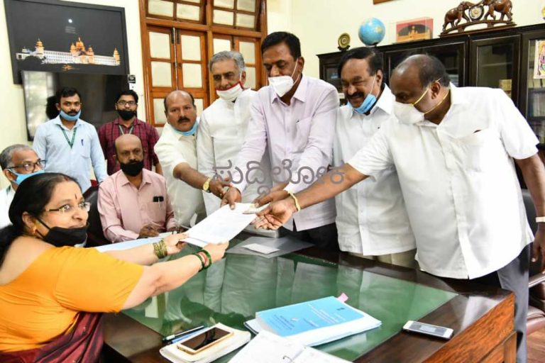 ಜೆಡಿಎಸ್ ಅಭ್ಯರ್ಥಿಯಾಗಿ ಗೋವಿಂದ ರಾಜ್ ನಾಮಪತ್ರ ಸಲ್ಲಿಕೆ