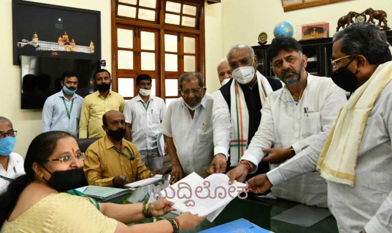 ಖರ್ಗೆ ಅವರನ್ನು ರಾಜ್ಯಸಭೆಗೆ ಆಯ್ಕೆ ಮಾಡಲು ಕಾಶ್ಮೀರದಿಂದ ಕನ್ಯಾಕುಮಾರಿವರೆಗೂ ಒತ್ತಡವಿತ್ತು: ಡಿ.ಕೆ ಶಿವಕುಮಾರ್