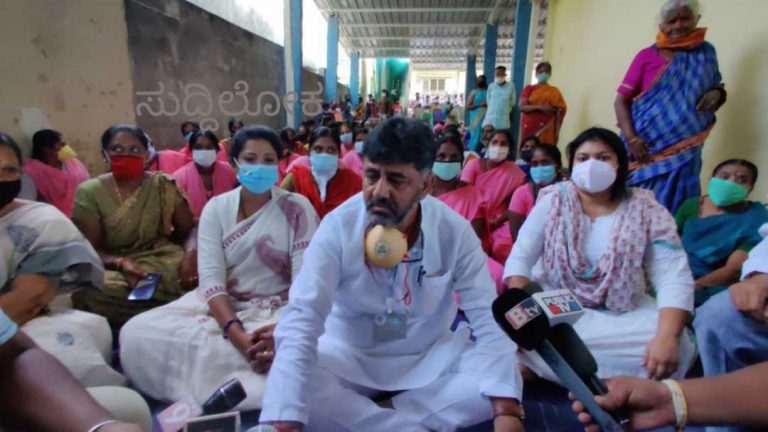 ಆಶಾ ಕಾರ್ಯಕರ್ತೆಯರ ಬೇಡಿಕೆಗೆ ಸ್ಪಂದಿಸದಿದ್ದರೆ ಸಿಎಂ ಮನೆಗೆ ಮುತ್ತಿಗೆ: ಡಿ.ಕೆ ಶಿವಕುಮಾರ್ ಎಚ್ಚರಿಕೆ