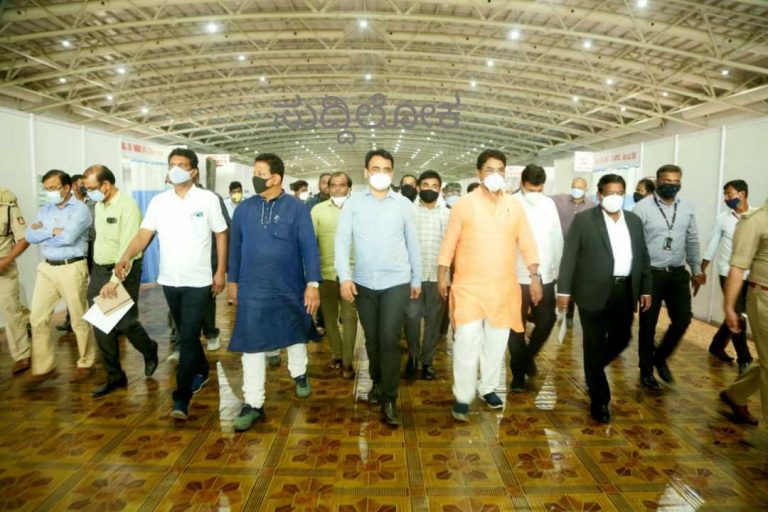 ಬಿಐಇಎಸ್ ಕೋವಿಡ್ ಕೇರ್ ಕೇಂದ್ರ ಆರಂಭ; ತಕ್ಷಣಕ್ಕೆ 1,536 ಹಾಸಿಗೆಗಳು ಲಭ್ಯ