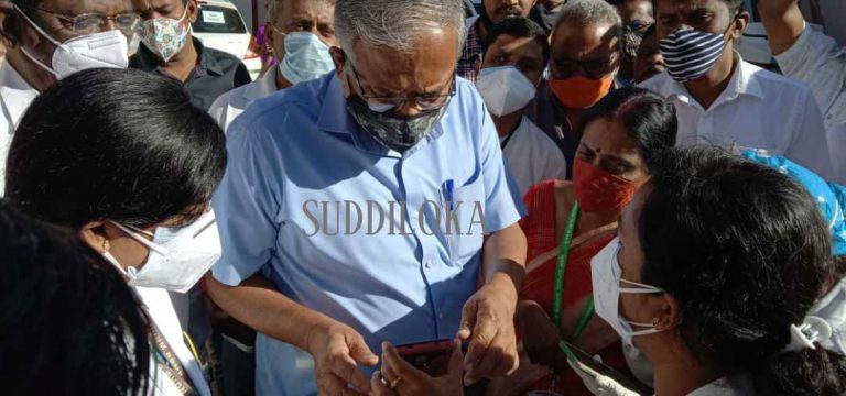 ಕೋವಿಡ್ ಲಸಿಕೆ ಅಭಿಯಾನಕ್ಕೆ ಸುರೇಶ್ ಕುಮಾರ್ ಚಾಲನೆ