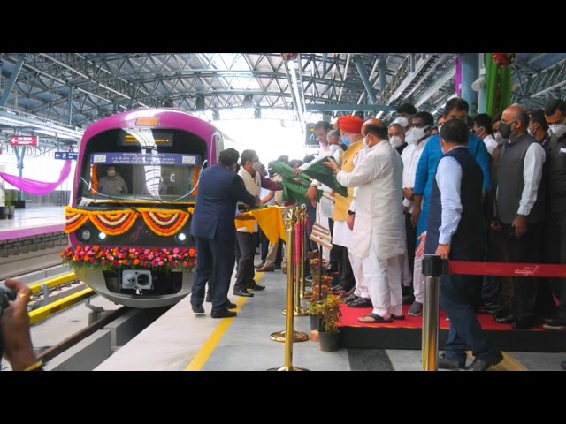 ಮೈಸೂರು ರಸ್ತೆಯಿಂದ ಕೆಂಗೇರಿವರೆಗೆ ನಮ್ಮ ಮೆಟ್ರೋ ರೈಲು ಸಂಚಾರಕ್ಕೆ ಹಸಿರು ನಿಶಾನೆ